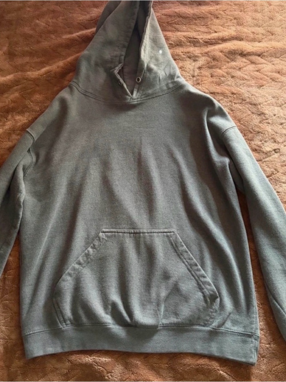 Men's Hooded Pullover Sweatshirt - Gray